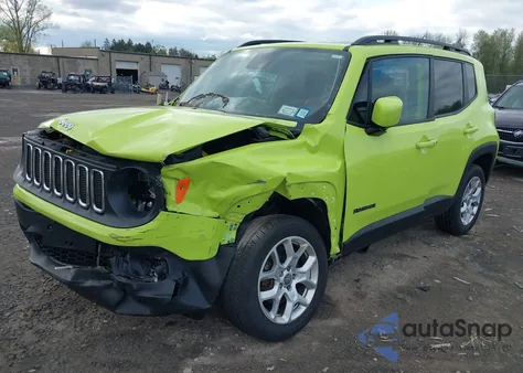 2017 Jeep Renegade Latitude 4X4 из США, поврежденный, VIN ZACCJBBB3HPF83786
